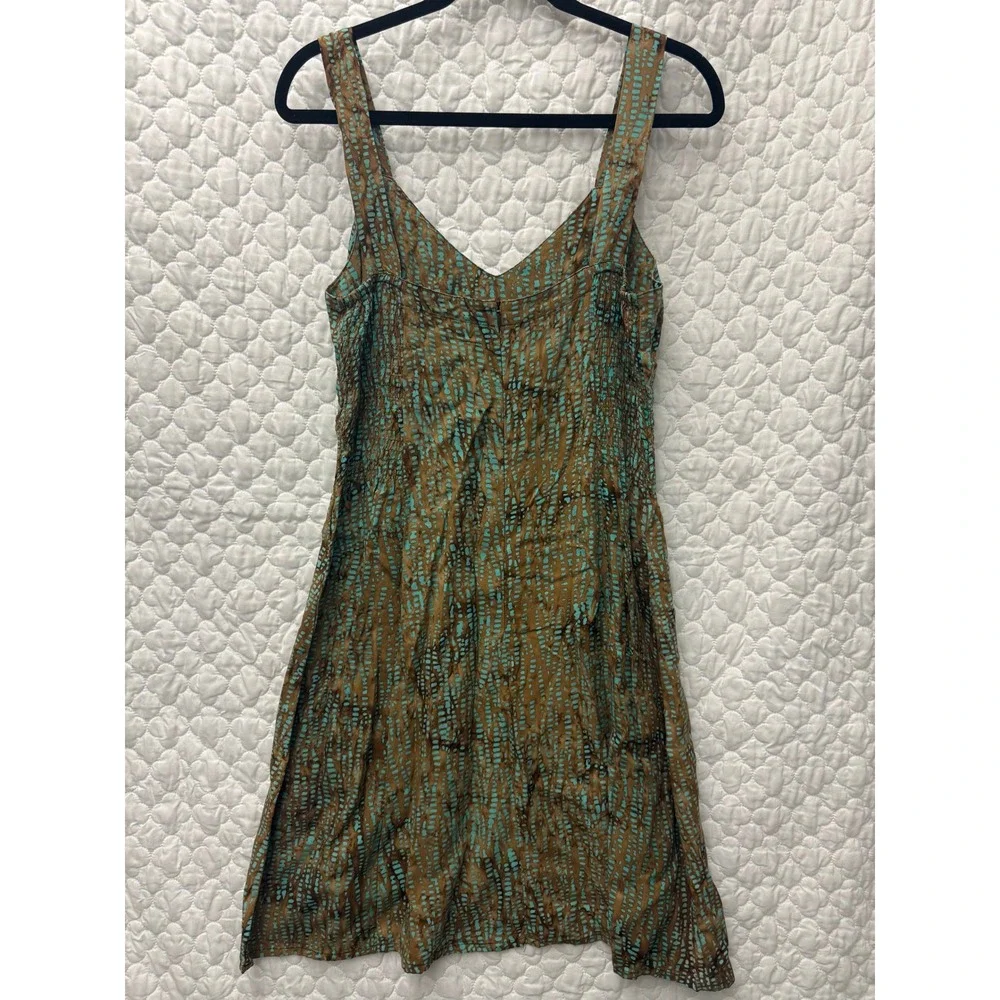 Bali Batik Hand-Painted Sundress Size Small –‎ Artisan Resort Wear Summer Dress - Picture 2 of 10